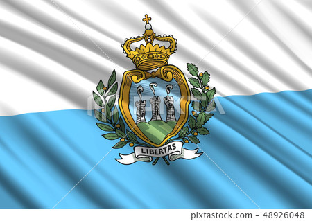 waving flag background 48926048