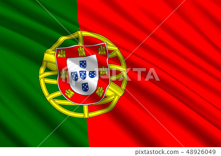 waving flag background 48926049