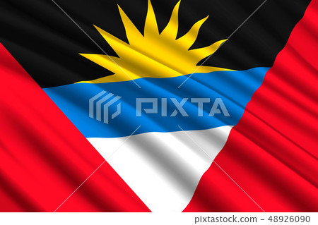 waving flag background waving flag background 48926090