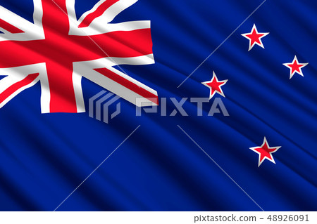 waving flag background waving flag background 48926091