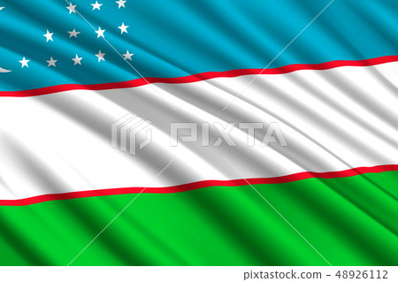 waving flag background 48926112