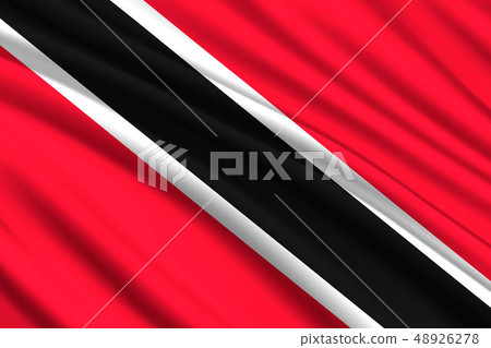 waving flag background 48926278