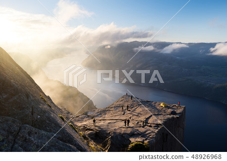 Cliff Preikestolen, Norway 48926968