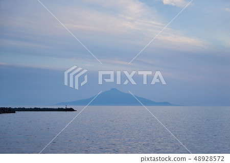 Rishiri Island from Cape Noshapp, Hokkaido 48928572
