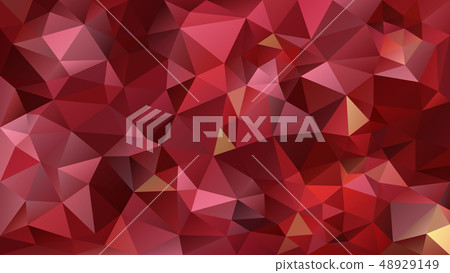 vector abstract irregular polygon background red vector abstract irregular polygon background red 48929149