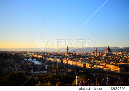 從米開朗基羅廣場景觀 48929591