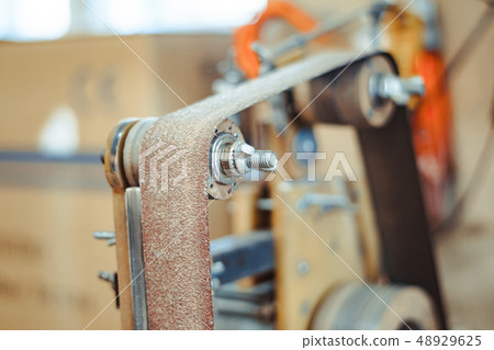 grinding machine in the workshop grinding machine in the workshop 48929625