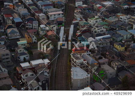 Tokyu Setagaya Line Nishitaoshido Station Tokyu Setagaya Line Nishitaoshido Station 48929699