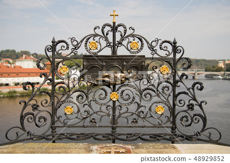 Saint John of Nepomuk Relief in Prague 48929852