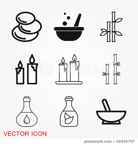 Zen icon vector sign symbol for design Zen icon vector sign symbol for design 48930797