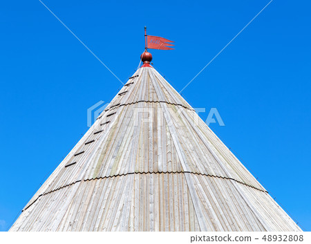 Dome tower of ancient Oreshek fortress Dome tower of ancient Oreshek fortress 48932808
