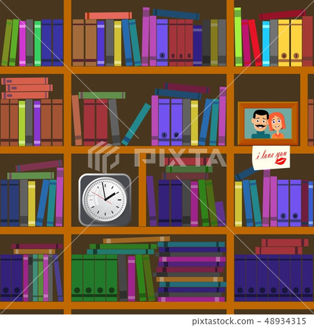 Good home library.  48934315