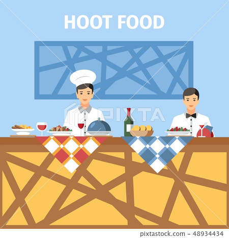 18,300+ catering party stock illustrations,... Catering Service Flat Vector Color Illustration - Stock Illustration ...