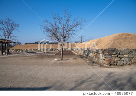 Near the central gate of Leshan Park Ishigaki Dojo Japanese Garden Gunma Prefecture Tamaramachi 48936077