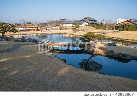 樂山花園昆明池塘日本花園群馬縣塔馬拉喬 樂山花園昆明池塘日本花園群馬縣塔馬拉喬 48936807