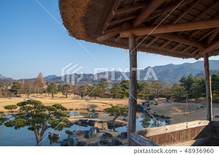 Leshan Garden View from Kakukake Chaya Japanese Garden Gunma Prefecture Tamaramachi 48936960