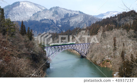 Railway of Fukushima Tadami Line 48937237
