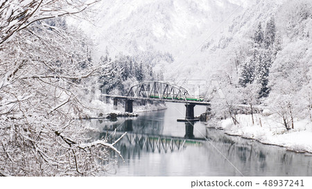 福島Tadami線的鐵路 福島Tadami線的鐵路 48937241