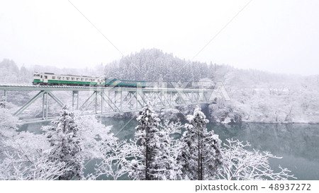 福島Tadami線的鐵路 福島Tadami線的鐵路 48937272