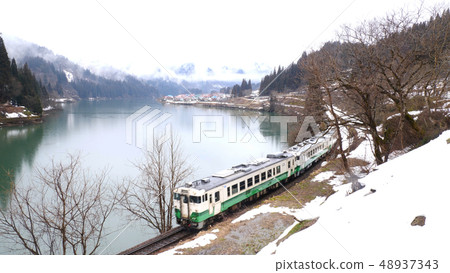 Railway of Fukushima Tadami Line 48937343