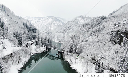 Railway of Fukushima Tadami Line Railway of Fukushima Tadami Line 48937678