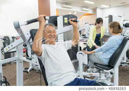 高級夫婦體育俱樂部形象 48938263