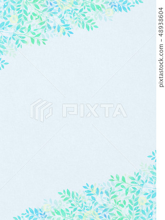 Background material_Konoha Wakaba Aoba Fresh green 48938604