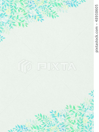 Background material_Konoha Wakaba Aoba Fresh green 48938605