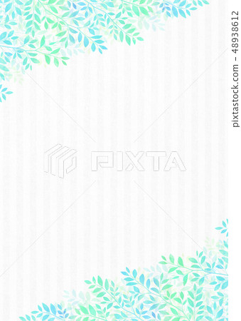 Background material_Konoha Wakaba Aoba Fresh green 48938612