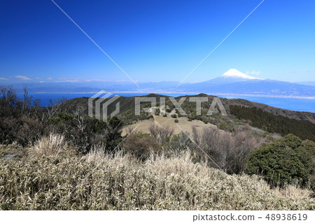 從伊豆山看到的富士山 從伊豆山看到的富士山 48938619