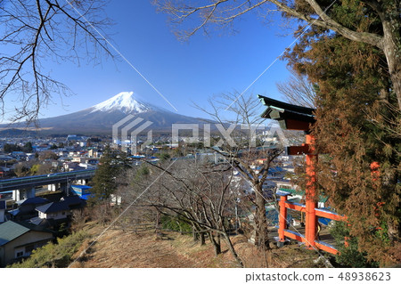 新村山仙根公園的富士山 新村山仙根公園的富士山 48938623