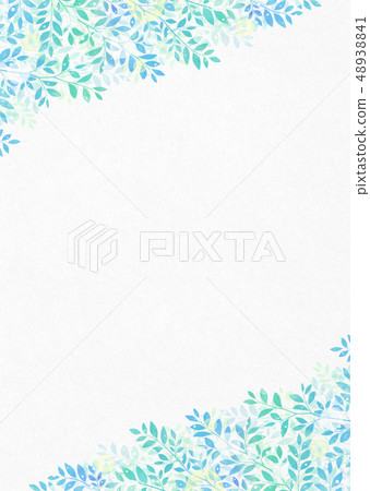 Background material_Konoha Wakaba Aoba Fresh green Background material_Konoha Wakaba Aoba Fresh green 48938841
