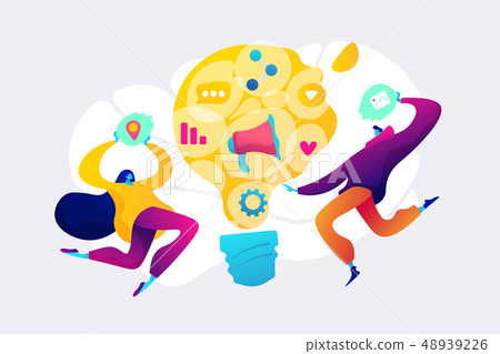 Marketing concept vector illustration. Marketing concept vector illustration. 48939226