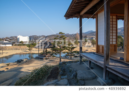 Leshan Garden View from Ume no Chaya Japanese Garden Guruma Town, Gunma Prefecture 48939892