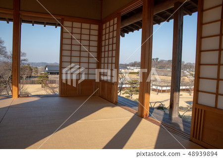 Leshan Garden View from Ume no Chaya Japanese Garden Guruma Town, Gunma Prefecture 48939894