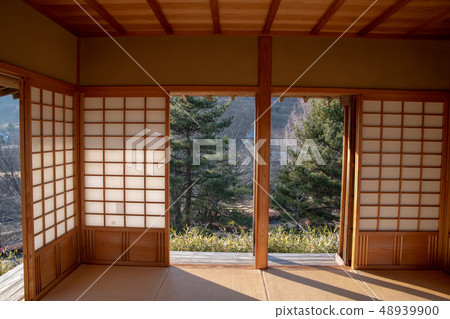 Leshan Garden View from Ume no Chaya Japanese Garden Guruma Town, Gunma Prefecture 48939900