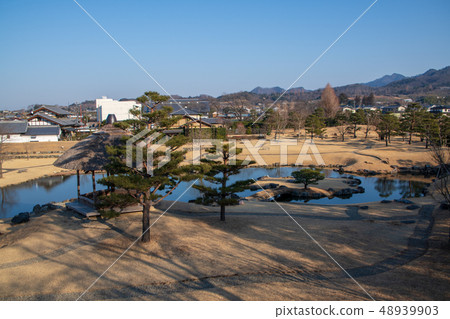 Leshan Garden View from Ume no Chaya Japanese Garden Guruma Town, Gunma Prefecture 48939903