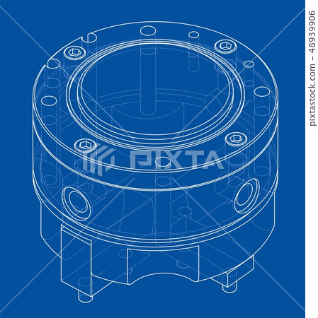 Abstract industry object concept. Vector 48939906