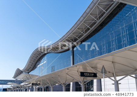 Sendai International Airport blue sky Sendai International Airport blue sky 48941773