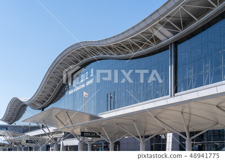 Sendai International Airport blue sky Sendai International Airport blue sky 48941775