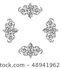 Antique style decorative ruler C 48941962