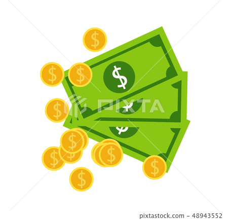 Money Icon vector illustration 48943552