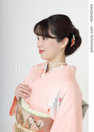 Kimono and female Kimono and female 48948569