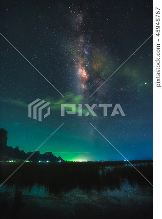 milky way galaxy 48948767