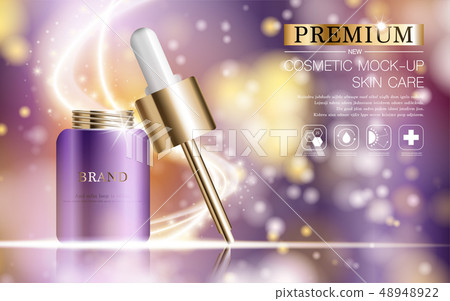 Hydrating facial serum for annual sale. 48948922