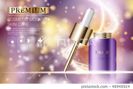 Hydrating facial serum for annual sale. 48948924