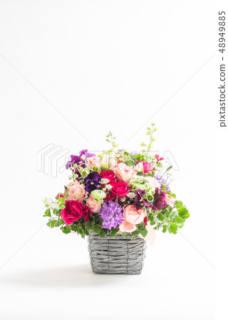 Flower with copy space on top 48949885