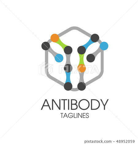 antibody, immunoglobulin, antibody molecule logo  48952059
