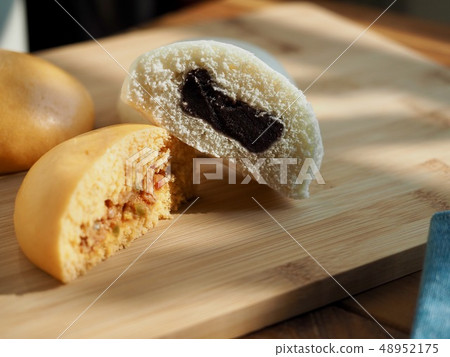 Rice steak and pizza steak Rice steak and pizza steak 48952175