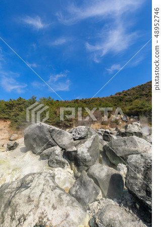 Nagasaki _ hot spring rising Unzen hell Nagasaki _ hot spring rising Unzen hell 48952746